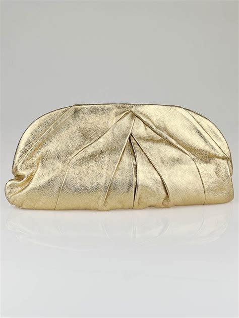 miu miu clutch gold